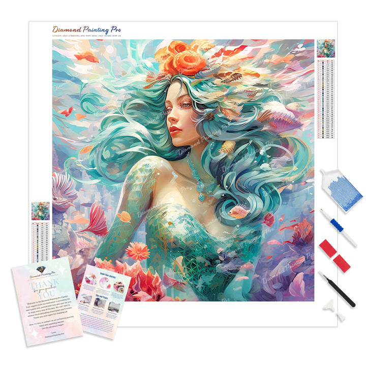 Enchanting Mermaid Delight | Diamond Painting