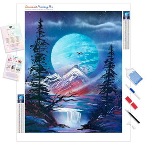 Moon Landscape | Diamond Painting