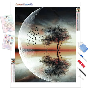 Moon Scenery | Diamond Painting