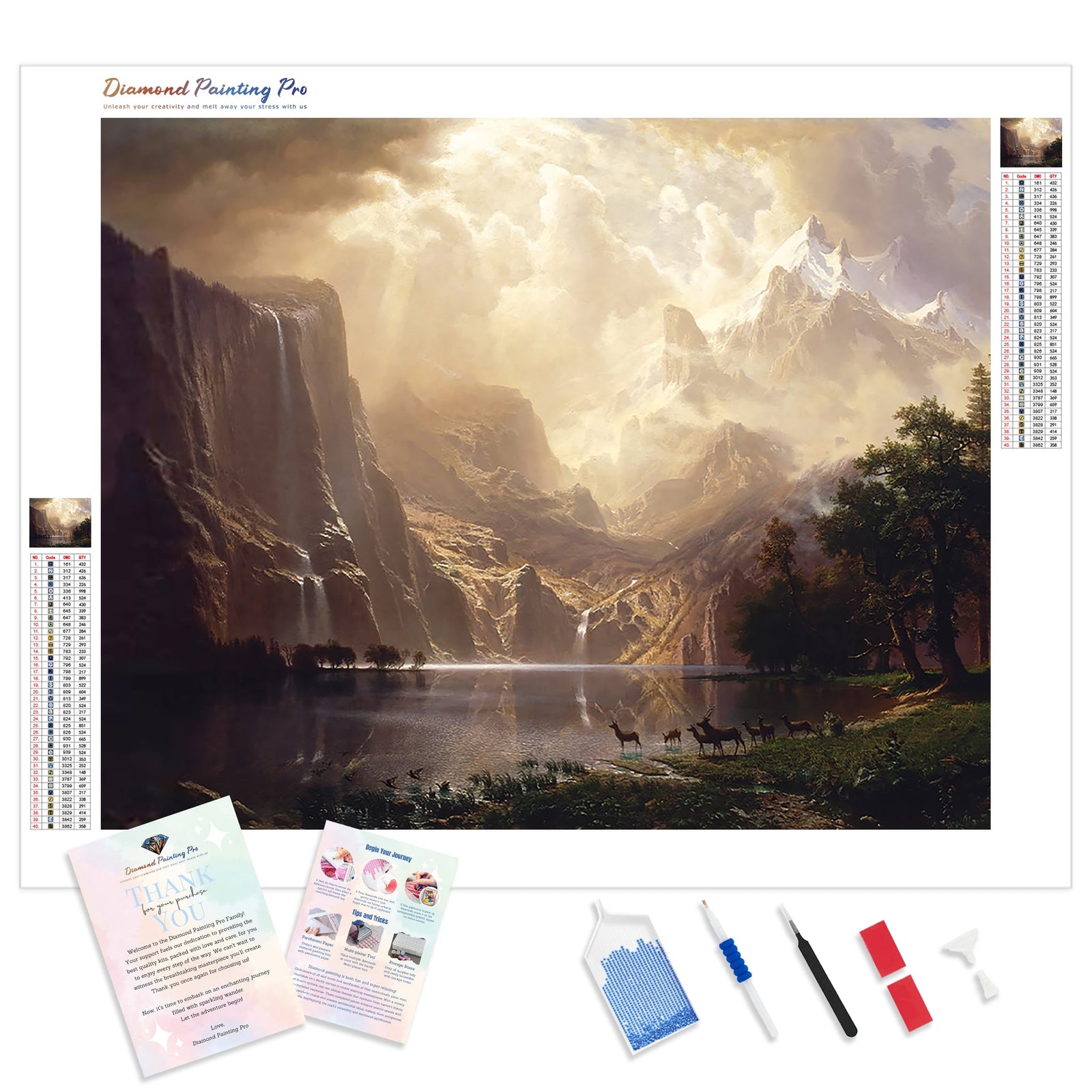 Look Up to the Heavens | Diamond Painting Kit - Full Drill - Square or Round Diamonds with AB Drills Option