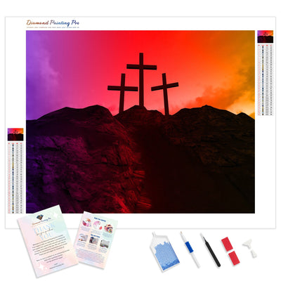 Sunset Crosses | Diamond Painting