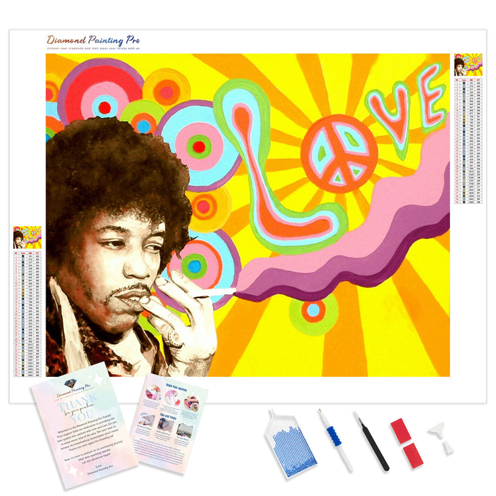 Hendrix Love | Diamond Painting