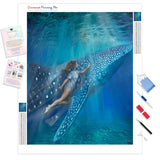 Ocean Ride Along | Diamond Painting Kit - Full Drill - Square or Round Diamonds with AB Drills Option