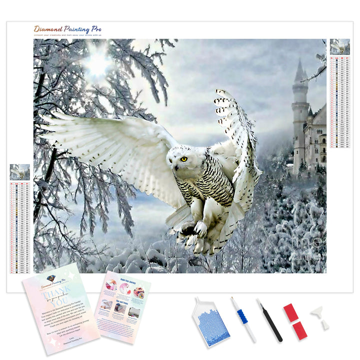 Snowy Owl | Diamond Painting