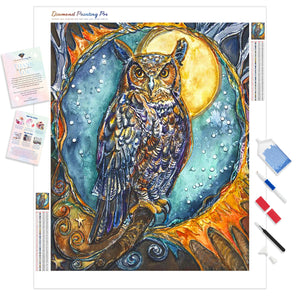 Brother Owl | Diamond Painting