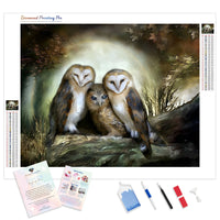 Three Owl Moon | Diamond Painting