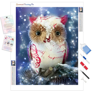 Sparkle Owl | Diamond Painting