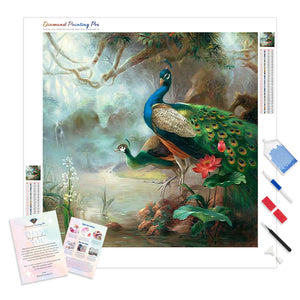 Peacocks | Diamond Painting