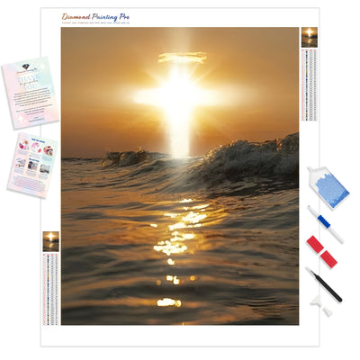 Faith | Diamond Painting Kit - Full Drill - Square or Round Diamonds with AB Drills Option