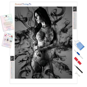 The Smoke Nude Collection 08 | Diamond Painting