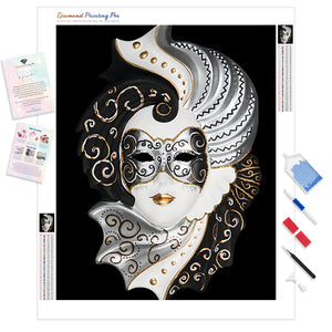 Masquerade Ball Mask | Diamond Painting