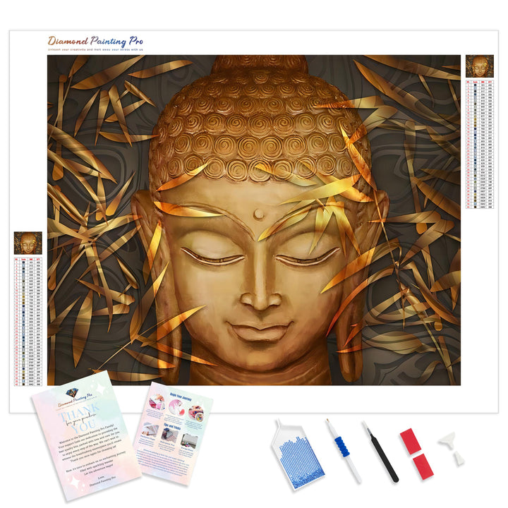 Smiling Golden Buddha | Diamond Painting