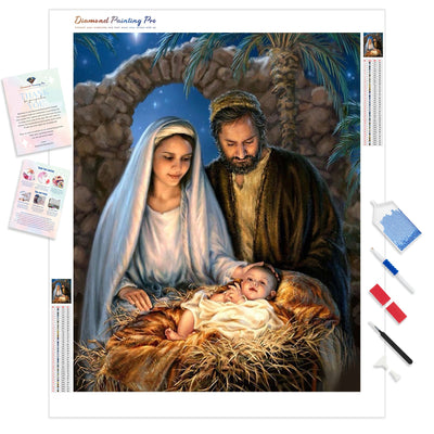 The Newborn | Diamond Painting Kit - Full Drill - Square or Round Diamonds with AB Drills Option