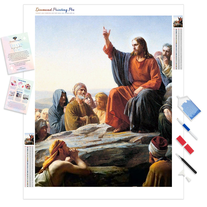 Sermon on the Mount | Diamond Painting