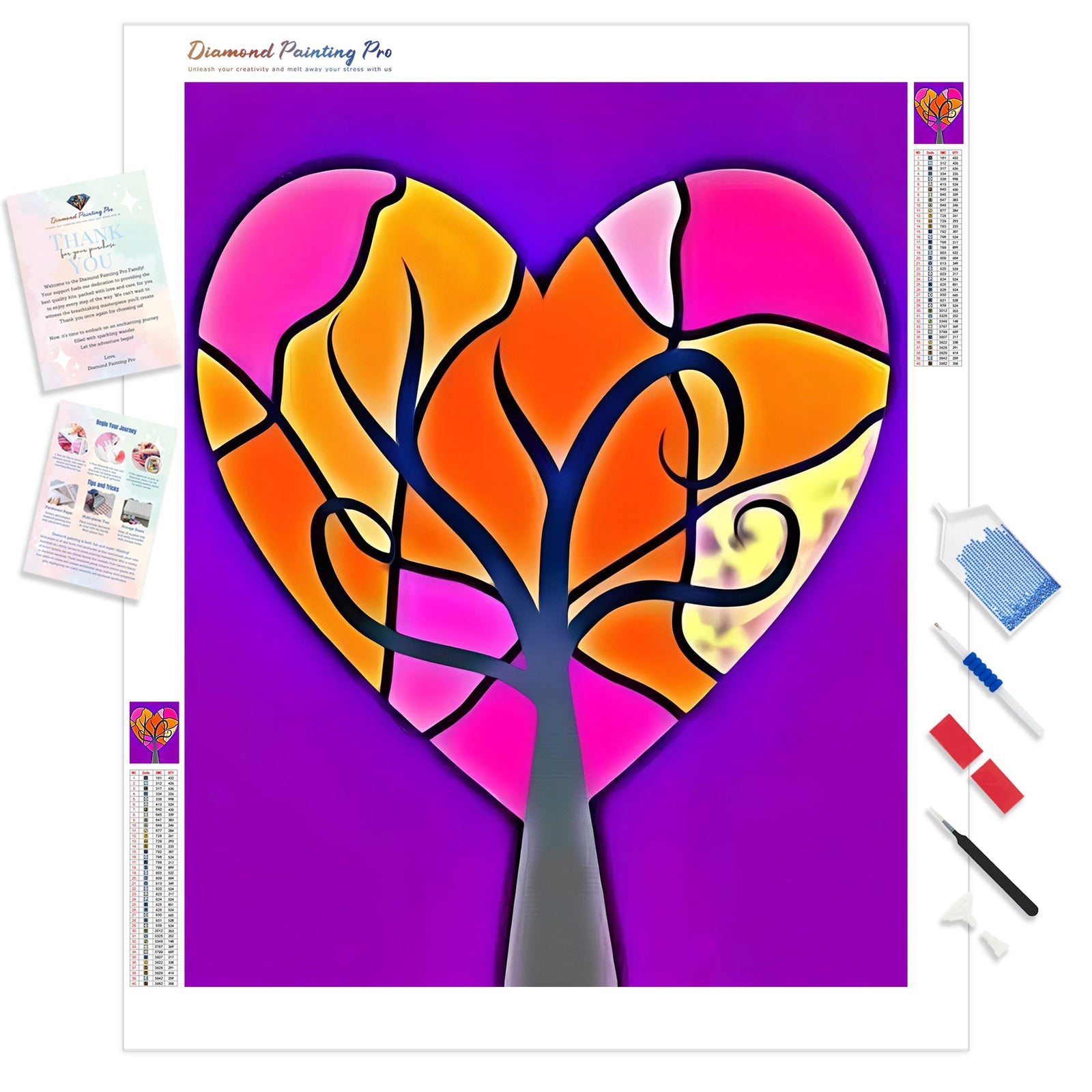 My Jigsaw Heart | Diamond Painting Kit - Full Drill - Square or Round Diamonds with AB Drills Option