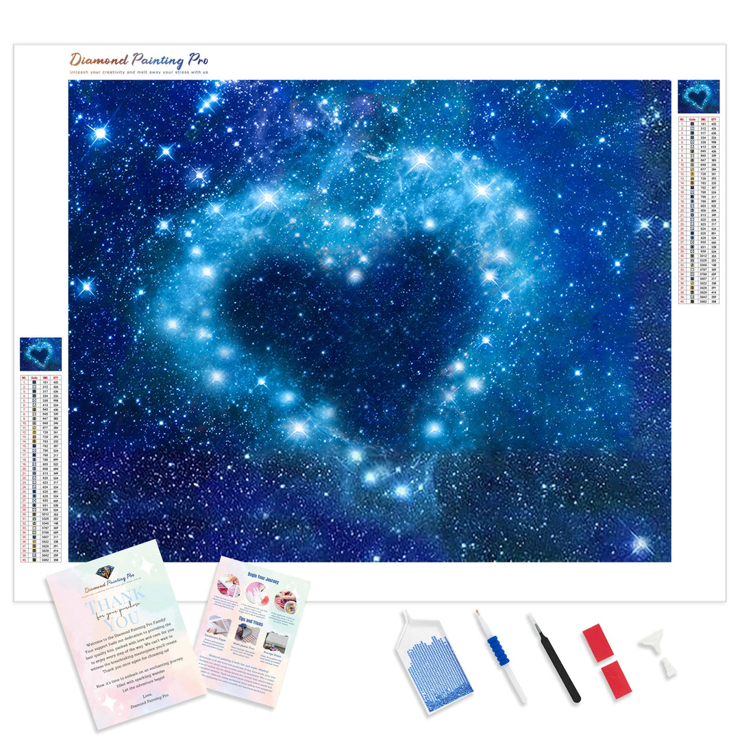 Romantic Night | Diamond Painting Kit - Full Drill - Square or Round Diamonds with AB Drills Option