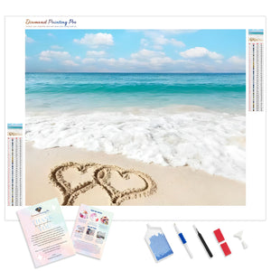 Love Beach | Diamond Painting