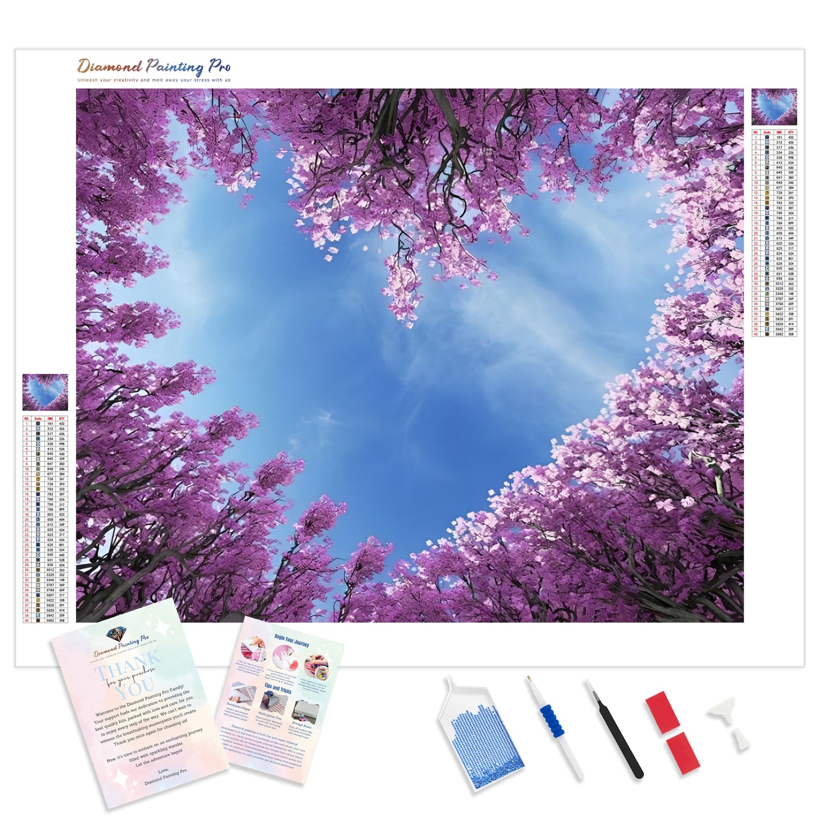 Lovers Forest | Diamond Painting Kit - Full Drill - Square or Round Diamonds with AB Drills Option