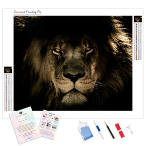 African Lion | Diamond Painting