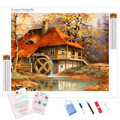 Season | Diamond Painting Kit - Full Drill - Square or Round Diamonds with AB Drills Option