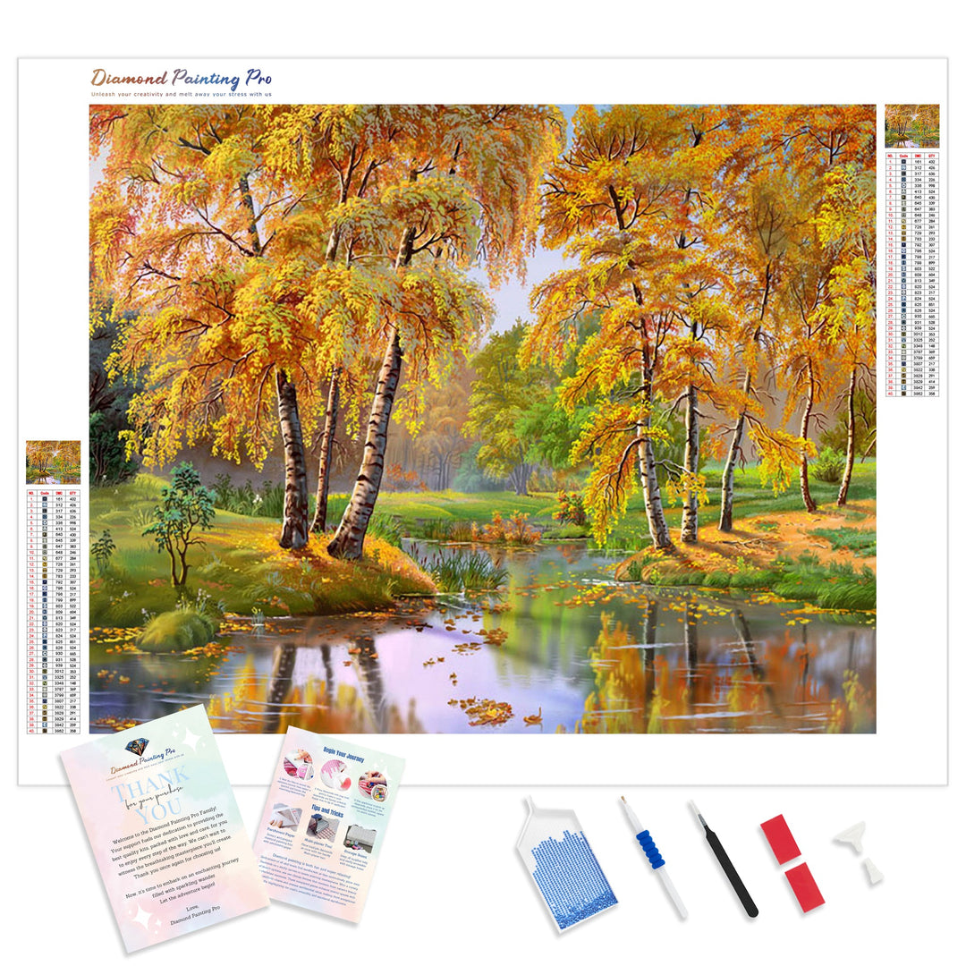 Early Autumn | Diamond Painting Kit - Full Drill - Square or Round Diamonds with AB Drills Option