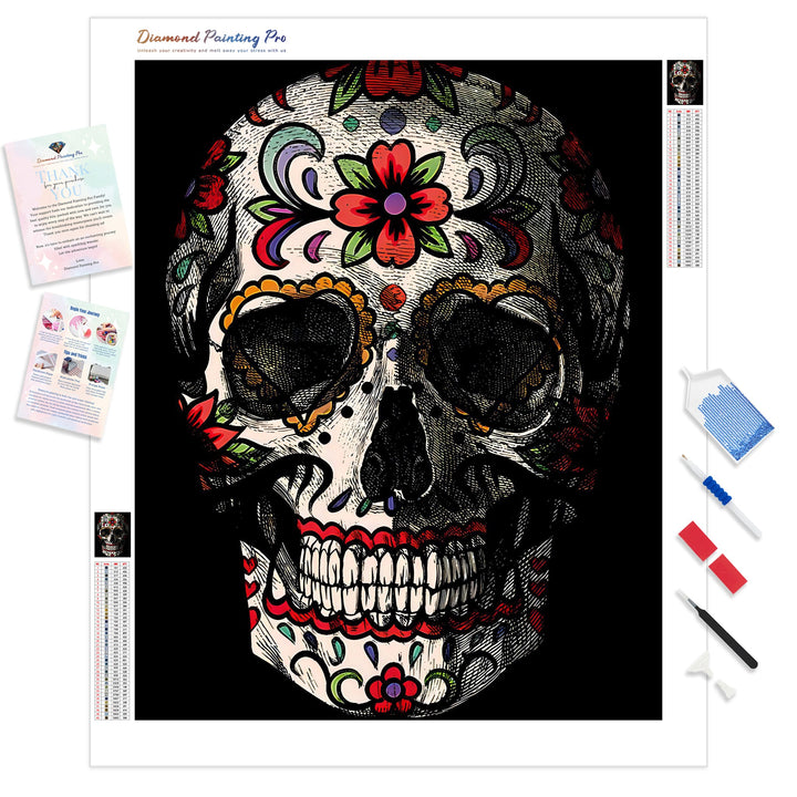 Sugar skull | Diamond Painting