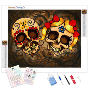 Sugar skull | Diamond Painting