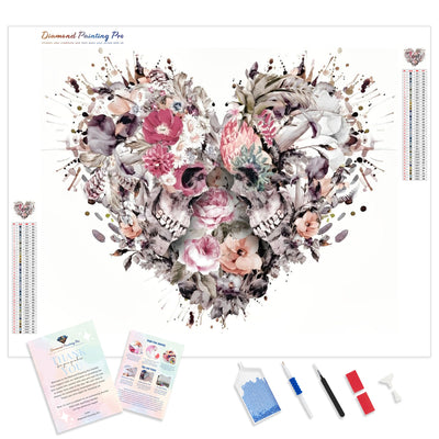 Love Till Death | Diamond Painting Kit - Full Drill - Square or Round Diamonds with AB Drills Option