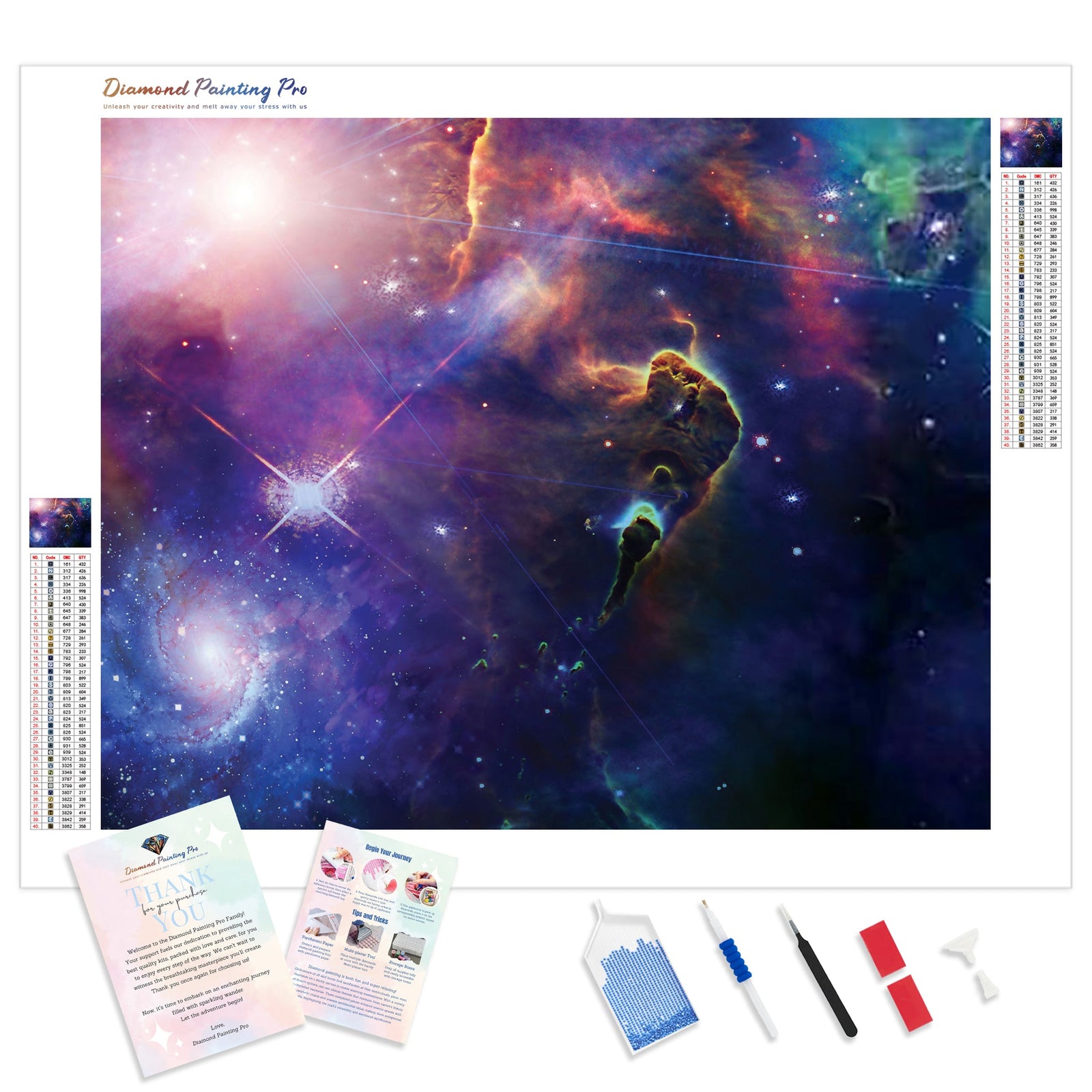 Sister Universes | Diamond Painting Kit - Full Drill - Square or Round Diamonds with AB Drills Option