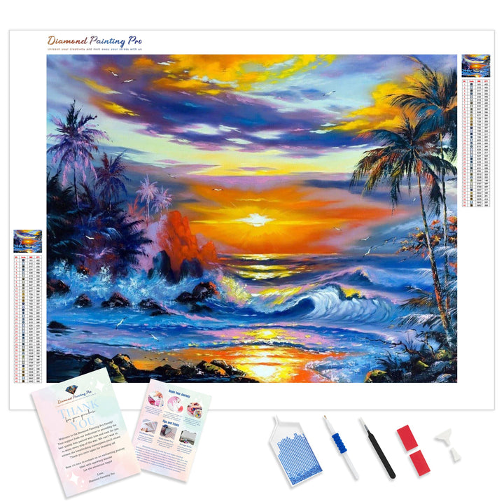 Hawaii Sunset | Diamond Painting