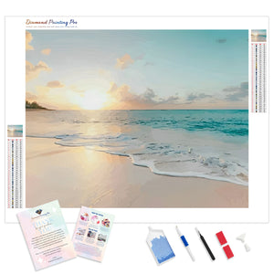 Sunrise at the Beach | Diamond Painting