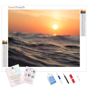 Sunset Water | Diamond Painting