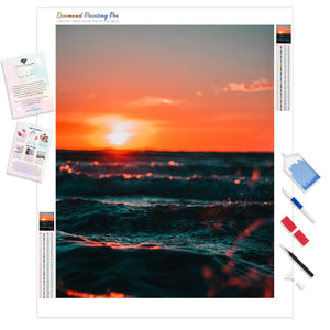 Searing Sunset | Diamond Painting