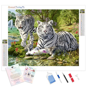 White Tiger | Diamond Painting