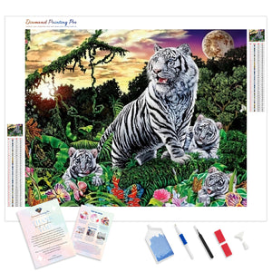 White tiger | Diamond Painting