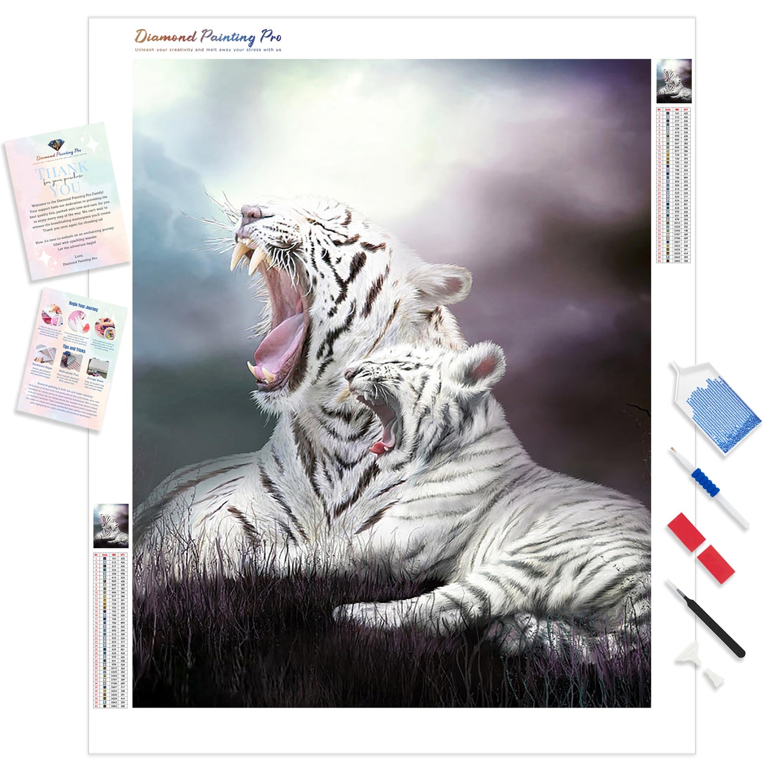 Wild Generations | Diamond Painting Kit - Full Drill - Square or Round Diamonds with AB Drills Option