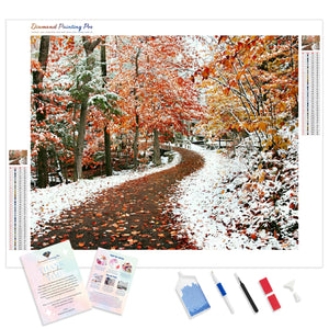 Autumn Across Winter | Diamond Painting