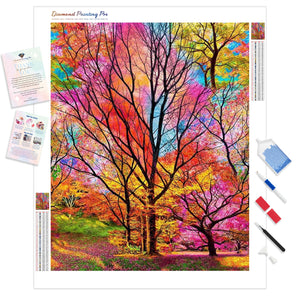 Rainbow Tree | Diamond Painting