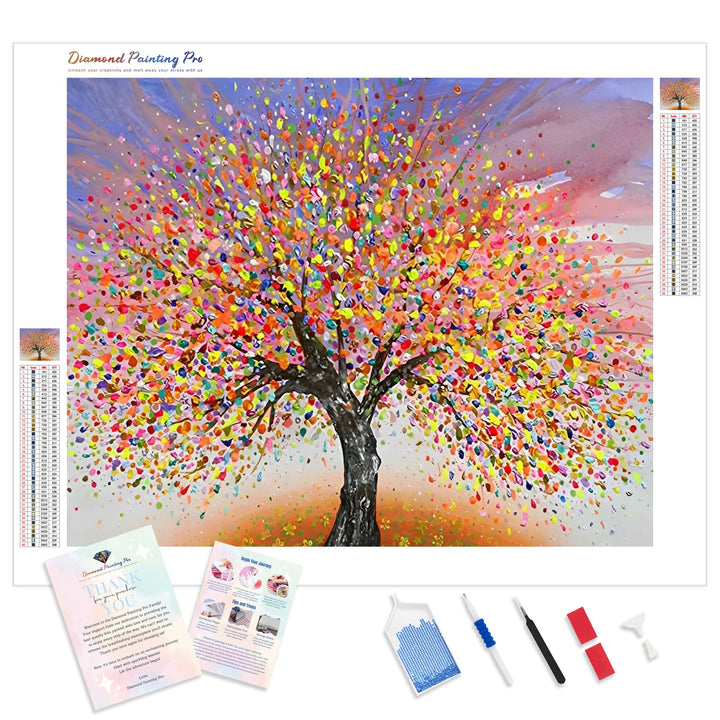 Colorful Tree | Diamond Painting