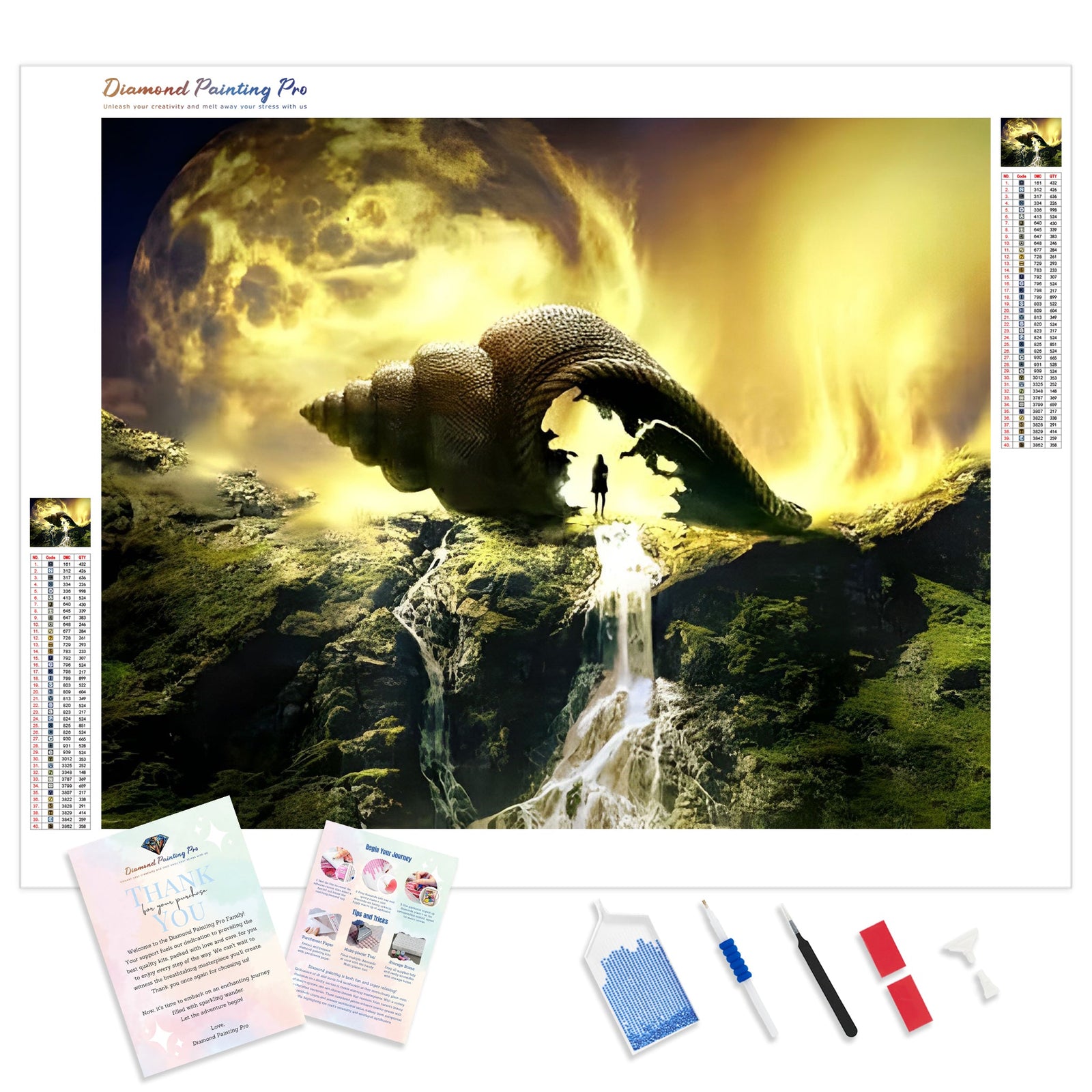 Iguazu Falls | Diamond Painting Kit - Full Drill - Square or Round Diamonds with AB Drills Option