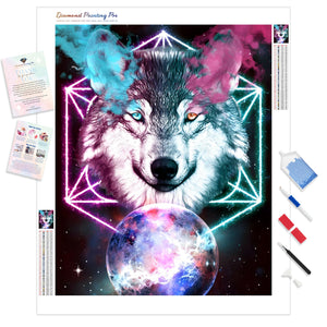 Fantasy Wolf | Diamond Painting