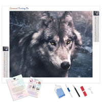 Handsome Wolf | Diamond Painting