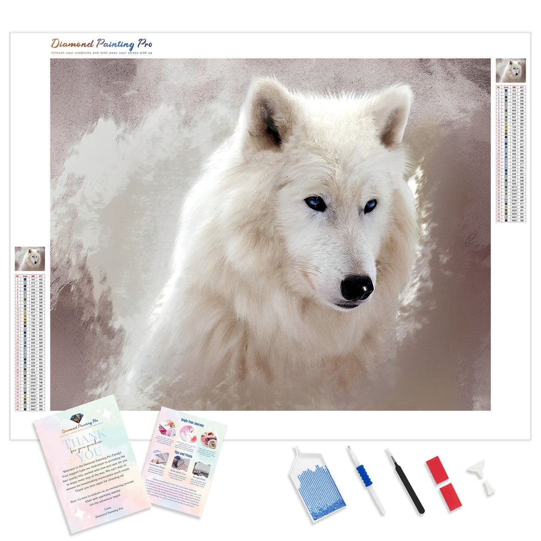 White Wolf | Diamond Painting