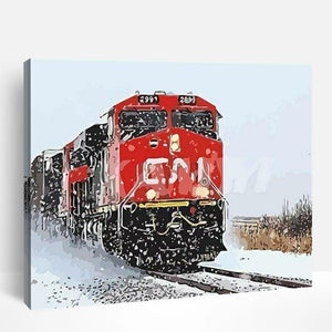 Railroad | Paint By Numbers