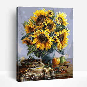 Sunflower Vase | Paint By Numbers