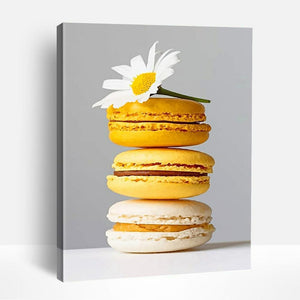 Macarons and Daisy | Paint By Numbers