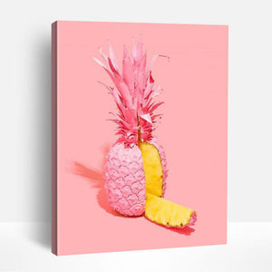 Pink Pineapple | Paint By Numbers