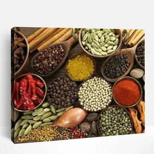 Spices & Herbs | Paint By Numbers