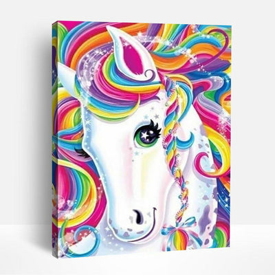 Rainbow Unicorn | Paint By Numbers