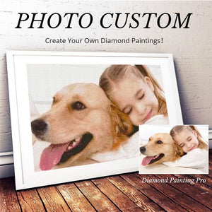 Custom Diamond Painting AU | Full Drill | UPGRADED